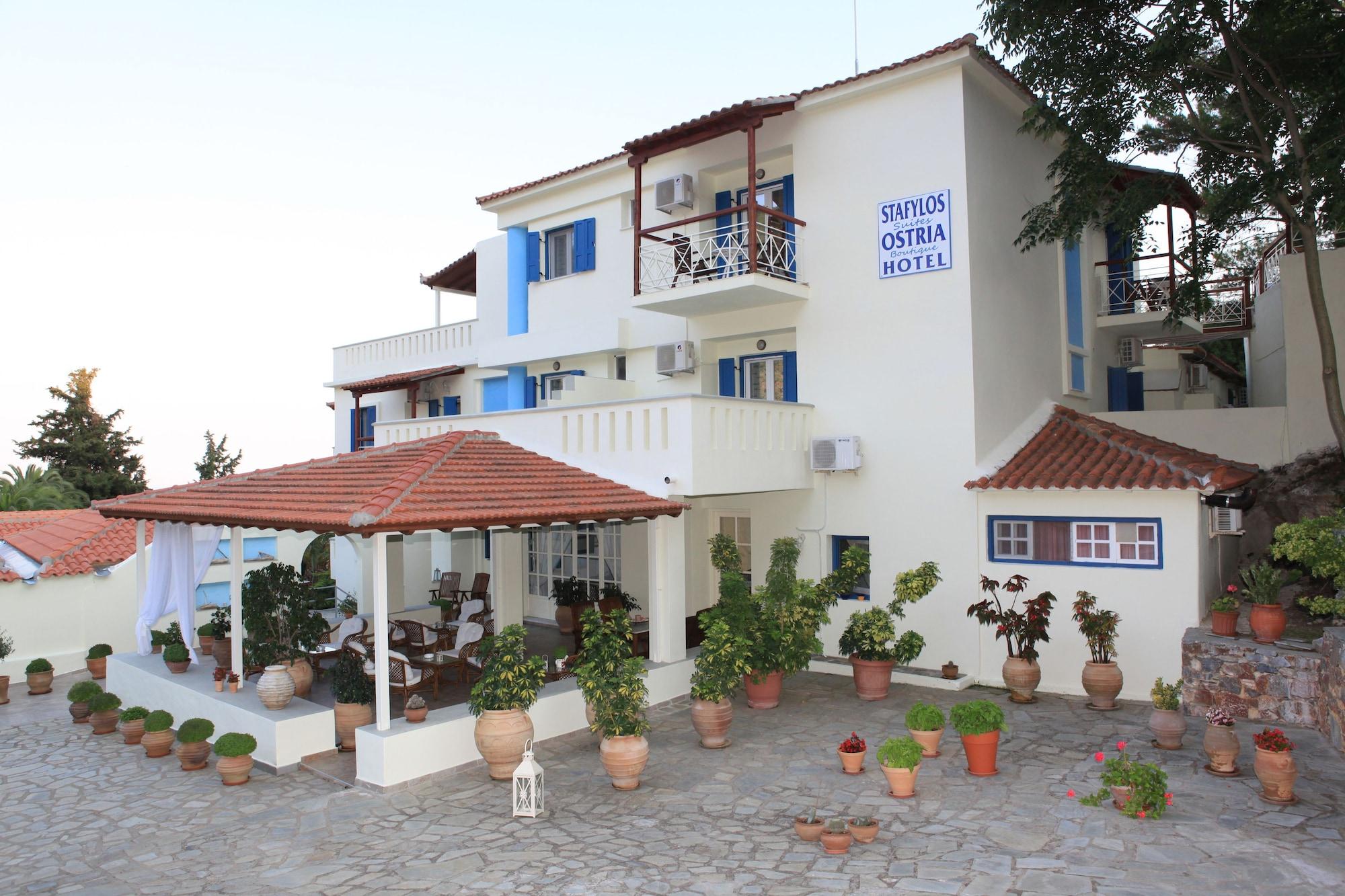 Ostria Hotel  Στάφυλος Εξωτερικό φωτογραφία